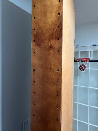 Estantería de madera estilo librería