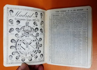 ANUARIO FÚTBOL 1972-1973 MÁS CALENDARIO LIGA 97/98
