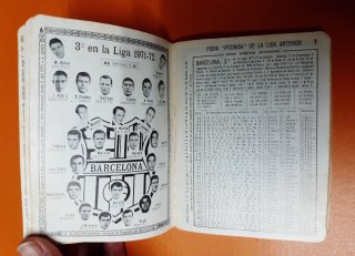 ANUARIO FÚTBOL 1972-1973 MÁS CALENDARIO LIGA 97/98