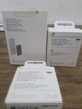 Cargador iPhone con Cable + Bateria Magsafe Apple