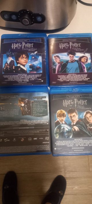 Harry Potter Blu-ray Años 1-7 Parte 1