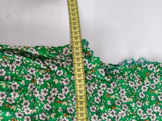 Blusa verde floral