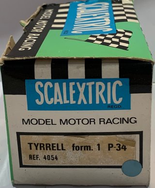 Caja Vacía Scalextric Exin C-4054 Ford Tyrrell P34