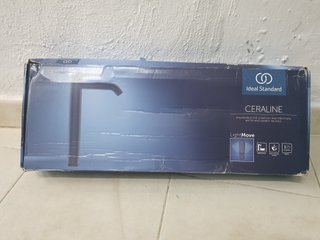 Grifo Monomando Negro Caño Alto