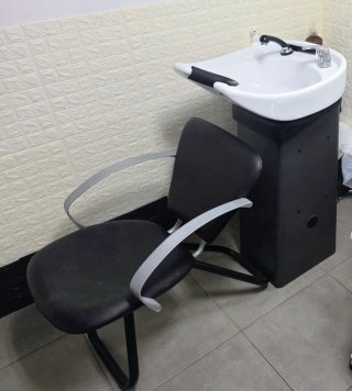 Lavacabezas con sillón