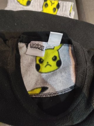 Pijama polar Pikachu niño/niña 9 años