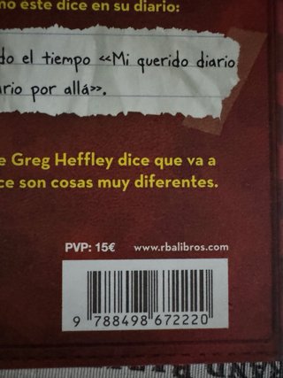 El diario de Greg. Un pringao total - Español