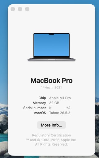MacBook Pro 14 2021