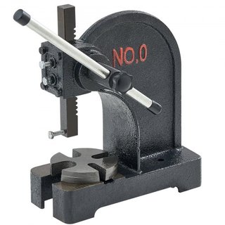 Prensa Arbor, Prensa Manual de 0.5 Toneladas, Altura Máxima de 4.6", Prensa Arbor Manual de Hierro Fundido de Alta Resistencia para Escritorio, Prensa Manual de Precisión para Estampado, Doblado, ...