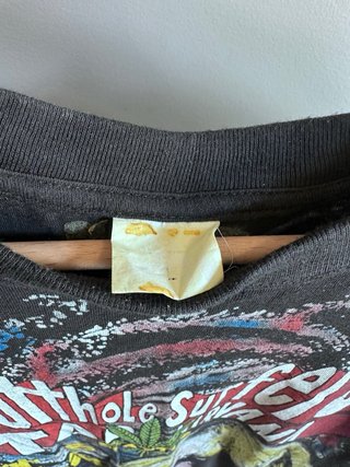Nirvana Butthole Surfers Vintage 90s T-Shirt