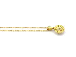 E1797136-35    Gargantilla Oro 18k Con Circonita 2