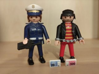 Playmobil  ref. 4269 Policía y Ladrón