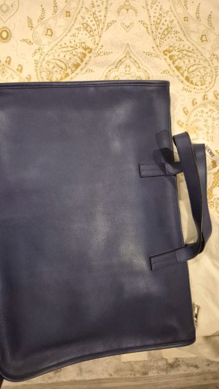 Portadocumentos LOEWE Piel Azul Nuevo