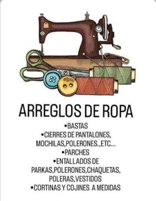 Se hacen todo tipo arreglos de costura