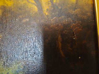 Cuadro Óleo Paisaje Clásico (Gran marco de madera)