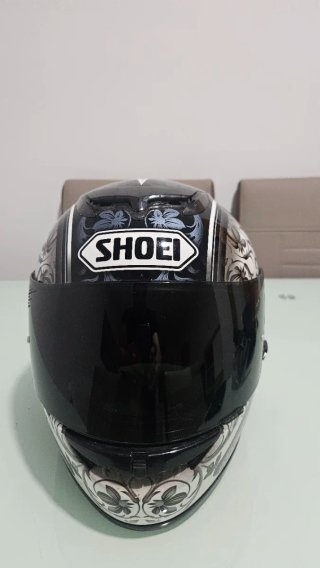 Casco Shoei Raid II Trival + Visera Ahumada