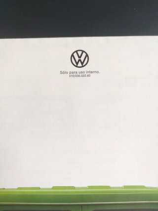 VW LT (Typ 28) Catálogo, USO INTERNO Volkswagen