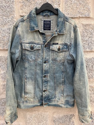 Cazadora Vaquera Pull&Bear Azul