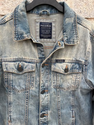 Cazadora Vaquera Pull&Bear Azul