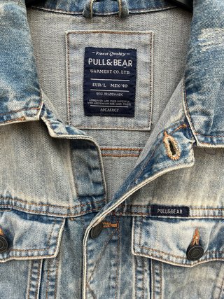Cazadora Vaquera Pull&Bear Azul