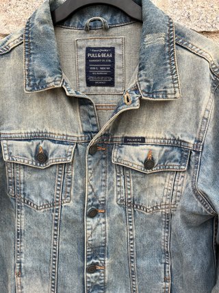 Cazadora Vaquera Pull&Bear Azul