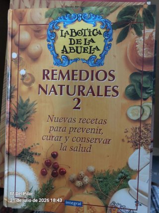 Libro remedios naturales