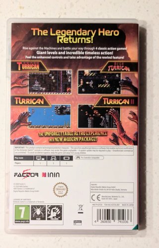 Turrican Flashback Nintendo Switch
