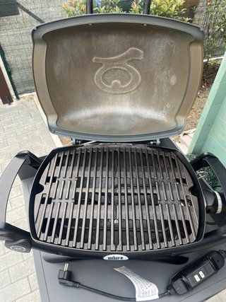 Barbecue Elettrico WEBER Q 1400 Dark Grey Ghisa