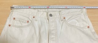 Pantalón Vintage Levi’s 501 W33/L36  Blanco (1990)