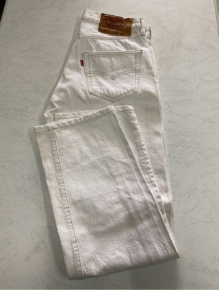Pantalón Vintage Levi’s 501 W33/L36  Blanco (1990)