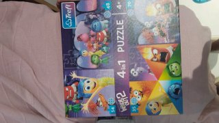 Puzzle 4 en 1 Disney Pixar Del Revés