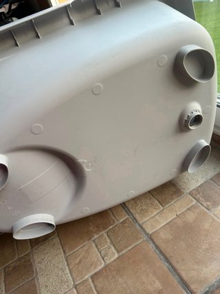 Bañera infantil gris