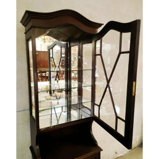 Vitrina Colonial Caoba Maciza