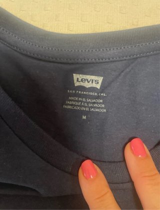 Camiseta Levi's Times Square Hombre Azul