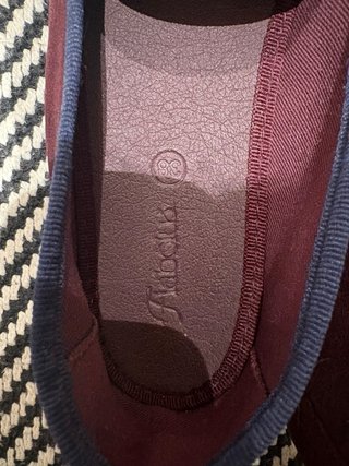 Zapatillas Flabelus Terciopelo Morado/Azul