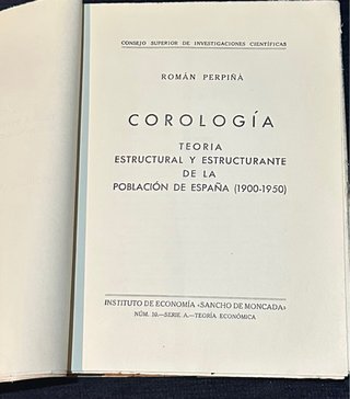 Libro corología teoría estructural y estructurante