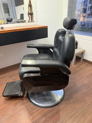 Sillón de barbería profesional