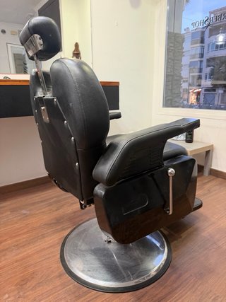 Sillón de barbería profesional