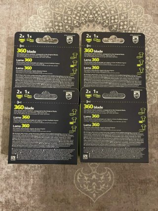 Philips OneBlade 2x 360 lame + Body kit