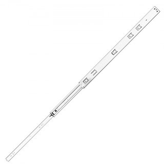 6 Pairs of 609.6mm Drawer Slides Side Mount Rails, Heavy Duty Full Extension Steel Track, Soft-Close Noiseless Guide Glides Cabinet Kitchen Runners with Ball Bearing, 100 Lbs Load Capacity
