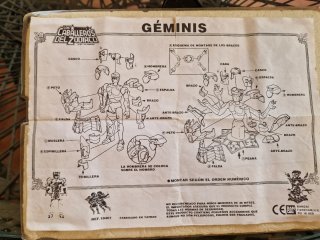 Géminis 1987 Bandai Vintage Completo