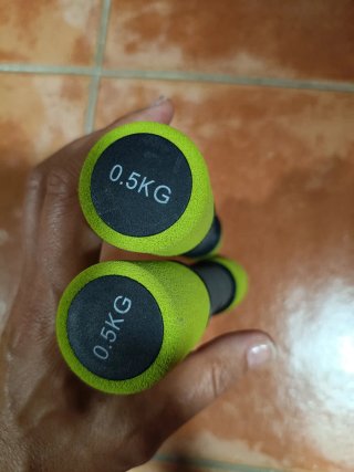 Confezione da 2 manubri Kettler 0,5 kg