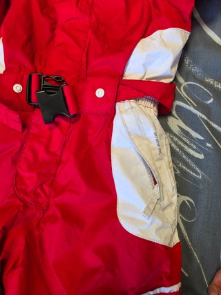 Mono de nieve Wedze rojo talla 6 años