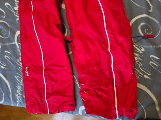 Mono de nieve Wedze rojo talla 6 años