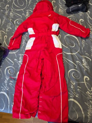 Mono de nieve Wedze rojo talla 6 años