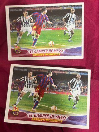 Pack Cromos Messi FC Barcelona