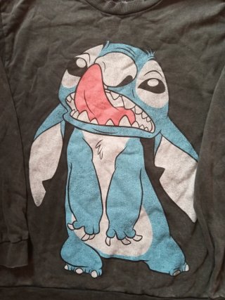 Sudadera Bershka Stitch Talla S