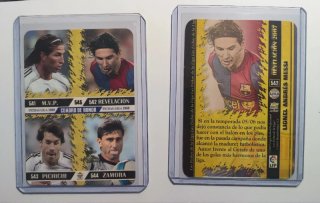 2 Fichas Messi Mundicromo 2008