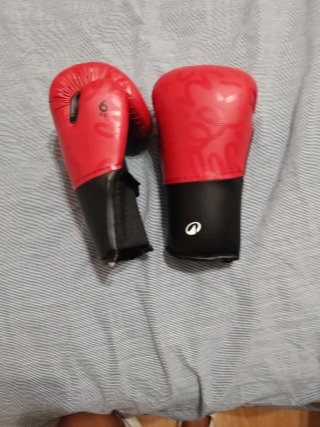 Guantes Boxeo Niño 6 oz Rojo/Negro