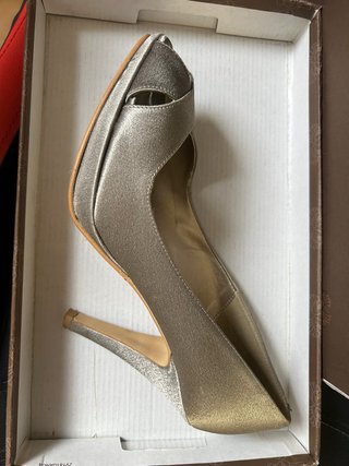 Zapatos de fiesta Angel Alarcón Plateado